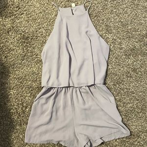 Purple romper